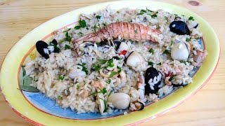 Nonna’s Seafood Risotto Recipe (with Nonna) – Laura Vitale – Laura in the Kitchen Episode 935