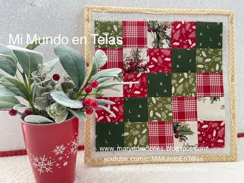 Clase #69 - Bloque Alrededor del Mundo - Costura Básica/Recta - 1ra Parte - DIFERIDO