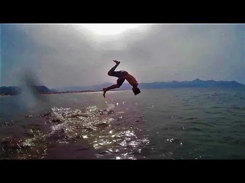 Rooftop Parkour POV Go to the beach