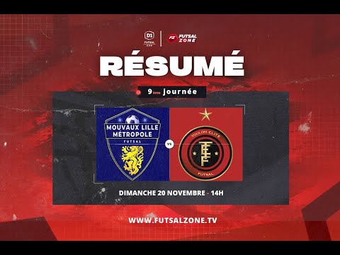 D1 Futsal - J9  Mouvaux Lille Métropole Futsal vs Toulon Élite Futsal
