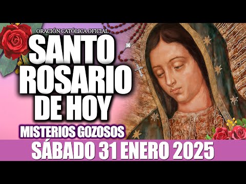 EL SANTO ROSARIO DE HOY SÁBADO 31 DE ENERO DE 2026-MISTERIOS GOZOSOS🙏EL SANTO ROSARIO DE HOY♥️