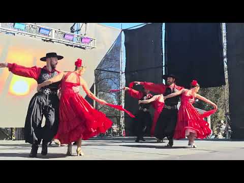 Ballet Purrun Mapu en la Fiesta de las Colectividades