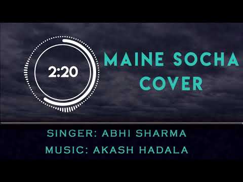 Abhishek sharma MAINE SOCHA...