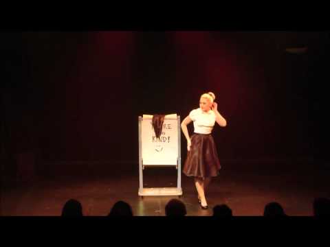The Diamond Dahlia 'Teenage Etiquette' Burlesque Act