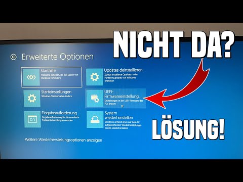 UEFI firmware settings missing | BIOS is not displayed in Windows 10 & 11