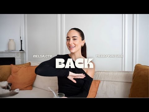 I'M BACK SUR YOUTUBE? (update de vie, remise en question + projets)