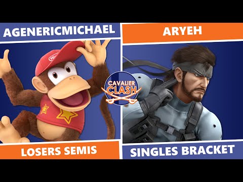 Cavalier Clash 4: Losers Semis - AGenericMichael (Diddy) Vs Aryeh (Snake) SSBU Singles