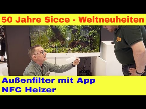 Interzoo 2024 | SICCE Messestand Rundgang | Weltneuheiten: Außenfilter, NFC, Heizung und mehr