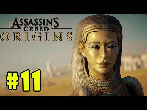 Assassin's Creed Origins: The Curse of the Pharaohs - Walkthrough - Part 11 - National Treasures HD