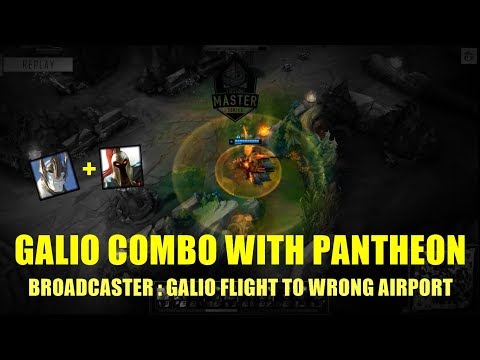 How Galio combo with Pantheon ? | League of Legend