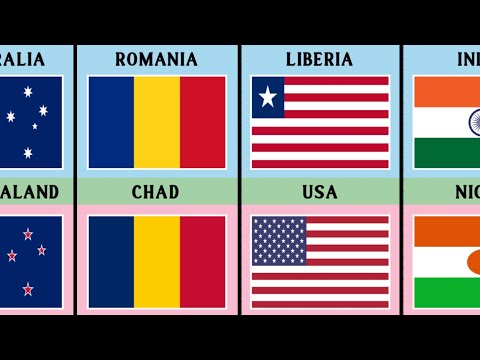 Similar Flags Of Different Countries
