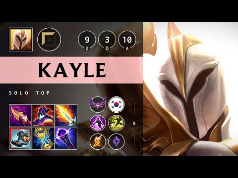 Kayle Top vs Jayce - KR Master Patch 25.21