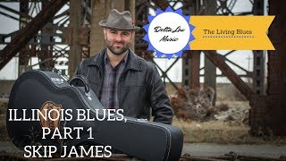 Illinois Blues Skip James Guitar Lesson Delta Lou Part 1