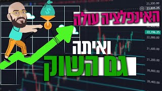 האינפלציה עולה ואיתה גם השוק