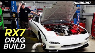 fullBOOST Mazda FD RX7 Project Car - Episode 07 - Firing up the RX7 on methanol