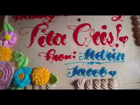 Thank you so much for  Goldilocks cake Aldrin Jacob & Aien my yougest sister God bless us,all daily