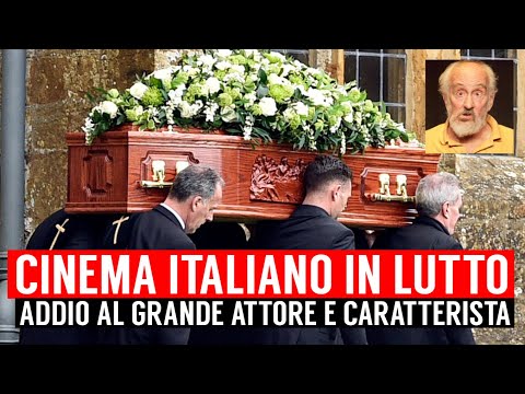 LUTTO NEL CINEMA ITALIANO: MORTO IL GRANDE ATTORE E CARATTERISTA ENZO ROBUTTI