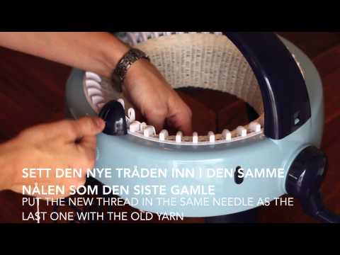 , title : 'Hvordan strikke en lue / How to knit a hat - Prym Maxi knitting mill'