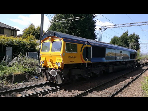 Class 66/7 No. 66709 at Westerton