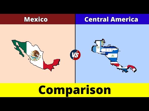 Mexico vs Central America | Central America vs Mexico | Central America | Comparison | Data Duck