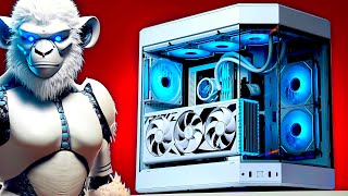 AMD 7600x & RTX 4070 Gaming PC Build - CYBORG YETI