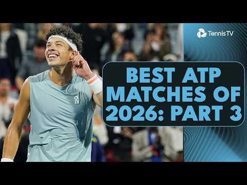 CRAZY Jodar Comeback! | Best ATP Matches of 2026: Part 3