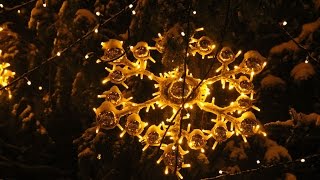 White Christmas in Tallinn, Estonia