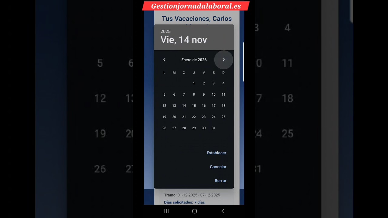 Historial y vacaciones - Consulta tus registros y gestiona tiempo libre