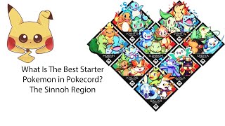 What is The BEST Starter Pokemon in Pokecord? - Generation 4