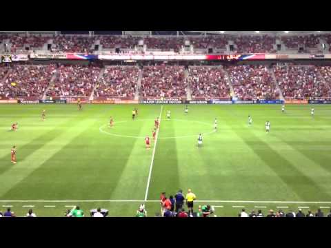 Real Salt Lake "Believe" anthem against Portland