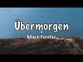 Mark Forster Übermorgen Lyrics