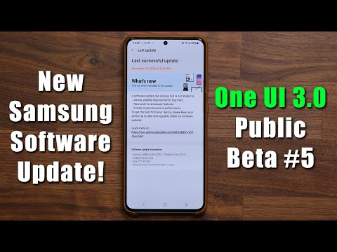 Galaxy S20 Ultra Gets New Software Update - ONE UI 3.0 Public Beta 5 - What's New? (Camera Fixes)