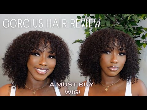 5 Mins Throw & Go Wig Install | Gorgius Hair Wig Review | No Lace, No Glue, Natural Vibes