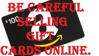 The New eBay / Online Gift Card Scam. If You