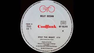 Billy Ocean - Stay The Night (12&quot; Disco-Funk 1980)