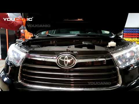 2014–2019 Toyota Highlander – How to Open the Hood