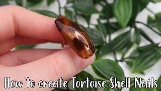 How to create Tortoise Shell Nails with Gel