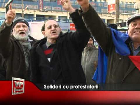 Solidari cu protestatarii