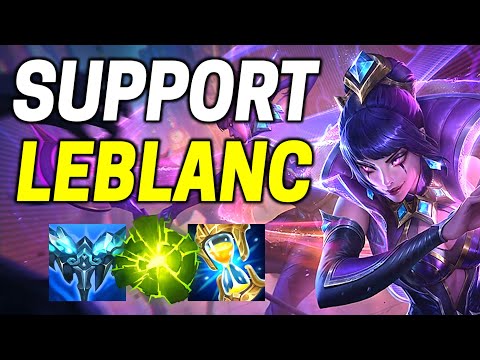 DOES LEBLANC SUPPORT ACTUALLY WORK??? - League of Legends