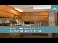 How to Replace an Outdated Light Fixture