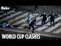 Argentina Fans Riot In Buenos Aires After World Cup Defeat Against Spain