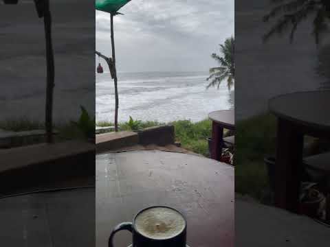 Everything coffee at beach . #cocunutcoffe #beachlife #beautiful #chill #views #teatime #coffee #god