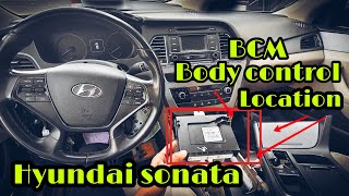 Hyundai sonata body control location.
