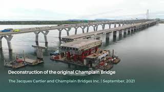 Champlain Bridge Deconstruction | 360 view