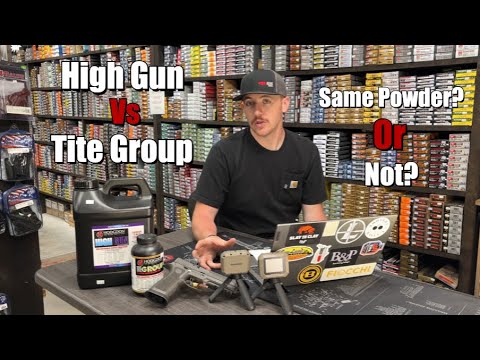 Are Hodgdon High Gun and Titegroup the SAME Powder?