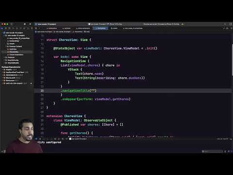 Getting Started with AWS Amplify and Xcode 13 (beta) thumbnail