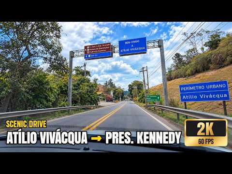 Quick trip to Atílio Vivacqua before Presidente Kennedy | ES-162 / ES-060 | Drive POV