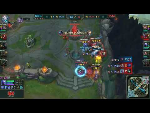 World Championship - RNG Vs. TSM - Team Fight