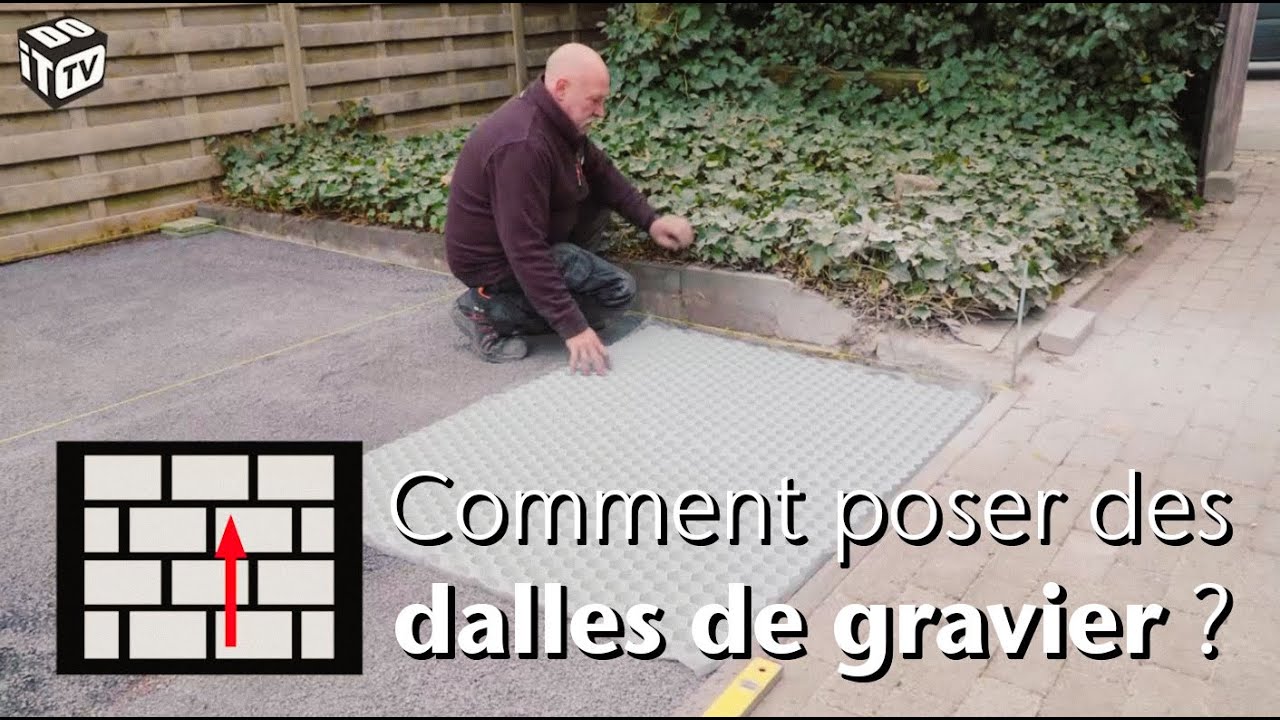Étape par étape : comment poser des dalles de gravier ?