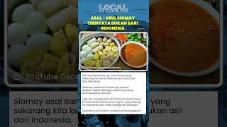 Siomay Bukan Makanan Asli Indonesia, Ini Asal Usulnya sebelum Populer di Bandung